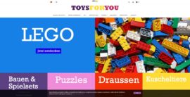 Toys For You Homepage