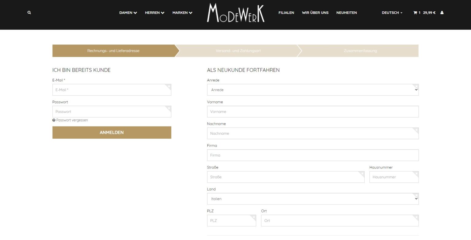 Modewerk_Registrierung
